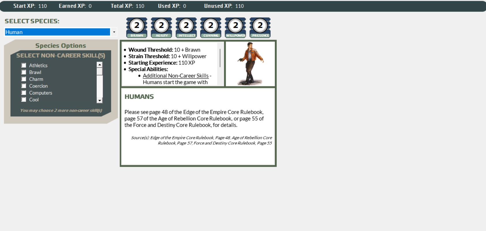 Character Race / Species